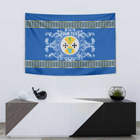 Personalized Italy Calabria Tapestry Baroque Motif