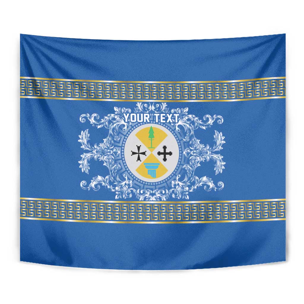 Personalized Italy Calabria Tapestry Baroque Motif