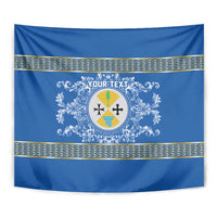 Personalized Italy Calabria Tapestry Baroque Motif