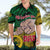 Dads Day Vanuatu Hawaiian Shirt Dad Mi lavem yu - Polynesian Flowers Tribal - Wonder Print Shop