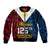 125th Independence Anniversary Philippines Bomber Jacket Polynesian Pilipinas Flag Style - Black LT9 - Wonder Print Shop