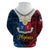 125th Independence Anniversary Philippines Hoodie Polynesian Pilipinas Flag Style - Black - Wonder Print Shop