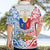 Polynesian Philippines Hawaiian Shirt Pilipinas Flag Style for 125th Independence Anniversary White - Wonder Print Shop