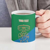 Personalized Italy Abruzzo Ceramic Mug Inspiration Flags Style - Wonder Print Shop