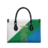 Personalized Italy Abruzzo Leather Bag Inspiration Flags Style - Wonder Print Shop