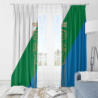 Personalized Italy Abruzzo Window Curtain Inspiration Flags Style