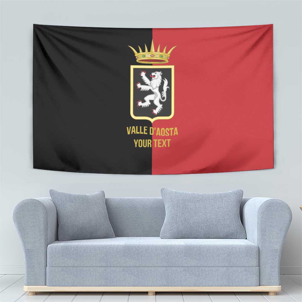 Personalized Italy Aosta Valley Tapestry Inspiration Flags Style