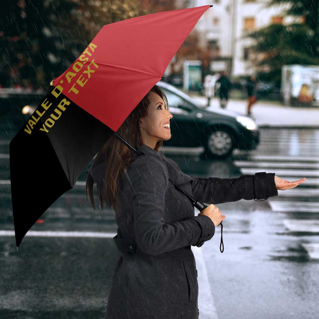 Personalized Italy Aosta Valley Umbrella Inspiration Flags Style - Wonder Print Shop