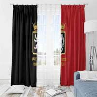 Personalized Italy Aosta Valley Window Curtain Inspiration Flags Style