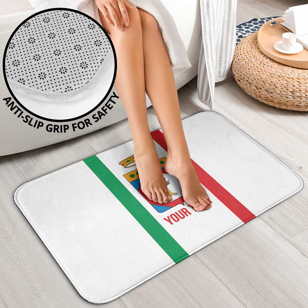 Personalized Italy Apulia Bathroom Set Inspiration Flags Style - Wonder Print Shop