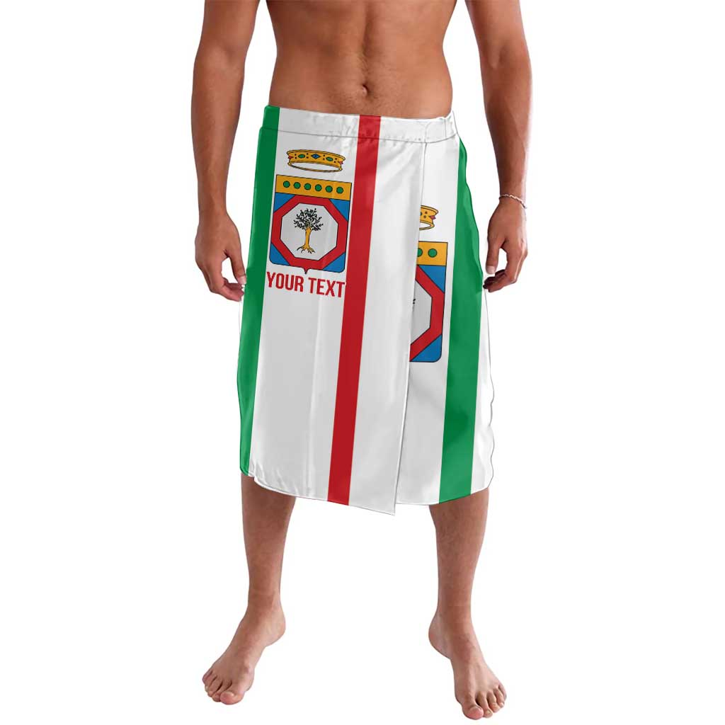 Personalized Italy Apulia Lavalava Inspiration Flags Style
