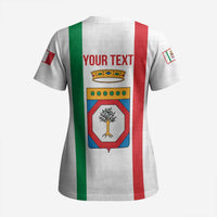 Personalized Italy Apulia Scrub Top Inspiration Flags Style - Wonder Print Shop