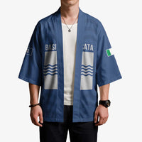Personalized Italy Basilicata Kimono Inspiration Flags Style - Wonder Print Shop
