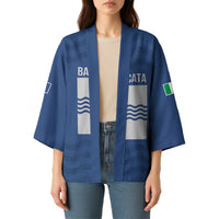 Personalized Italy Basilicata Kimono Inspiration Flags Style - Wonder Print Shop