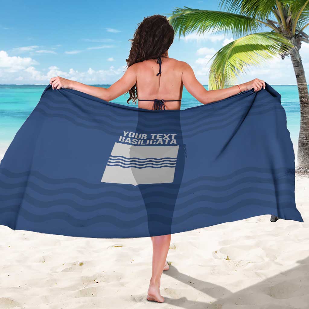 Personalized Italy Basilicata Sarong Inspiration Flags Style
