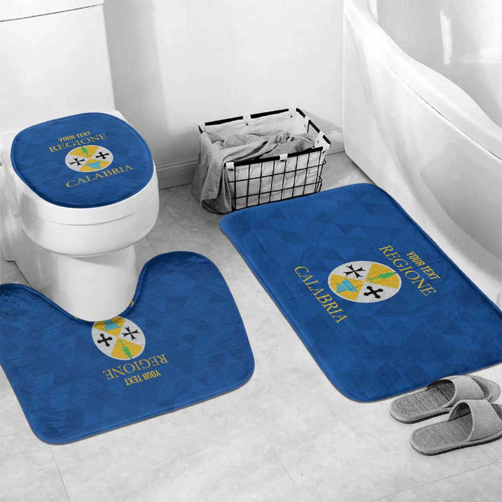 Personalized Italy Calabria Bathroom Set Inspiration Flags Style - Wonder Print Shop