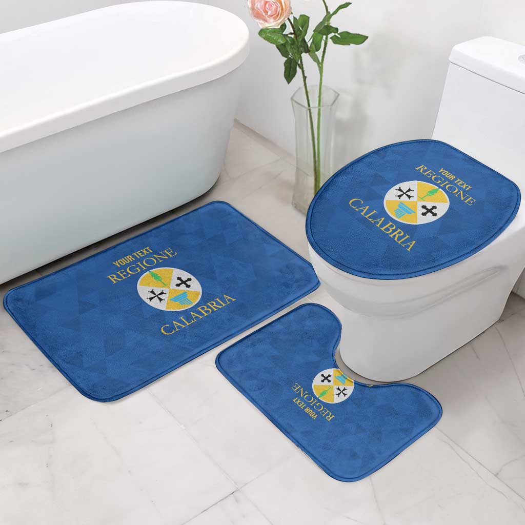 Personalized Italy Calabria Bathroom Set Inspiration Flags Style - Wonder Print Shop