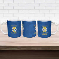 Personalized Italy Calabria Ceramic Mug Inspiration Flags Style - Wonder Print Shop