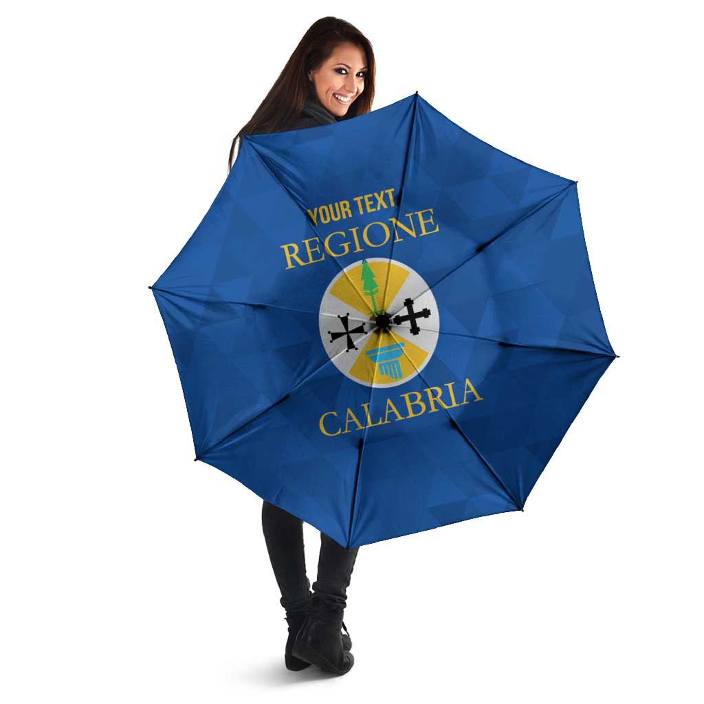 Personalized Italy Calabria Umbrella Inspiration Flags Style - Wonder Print Shop