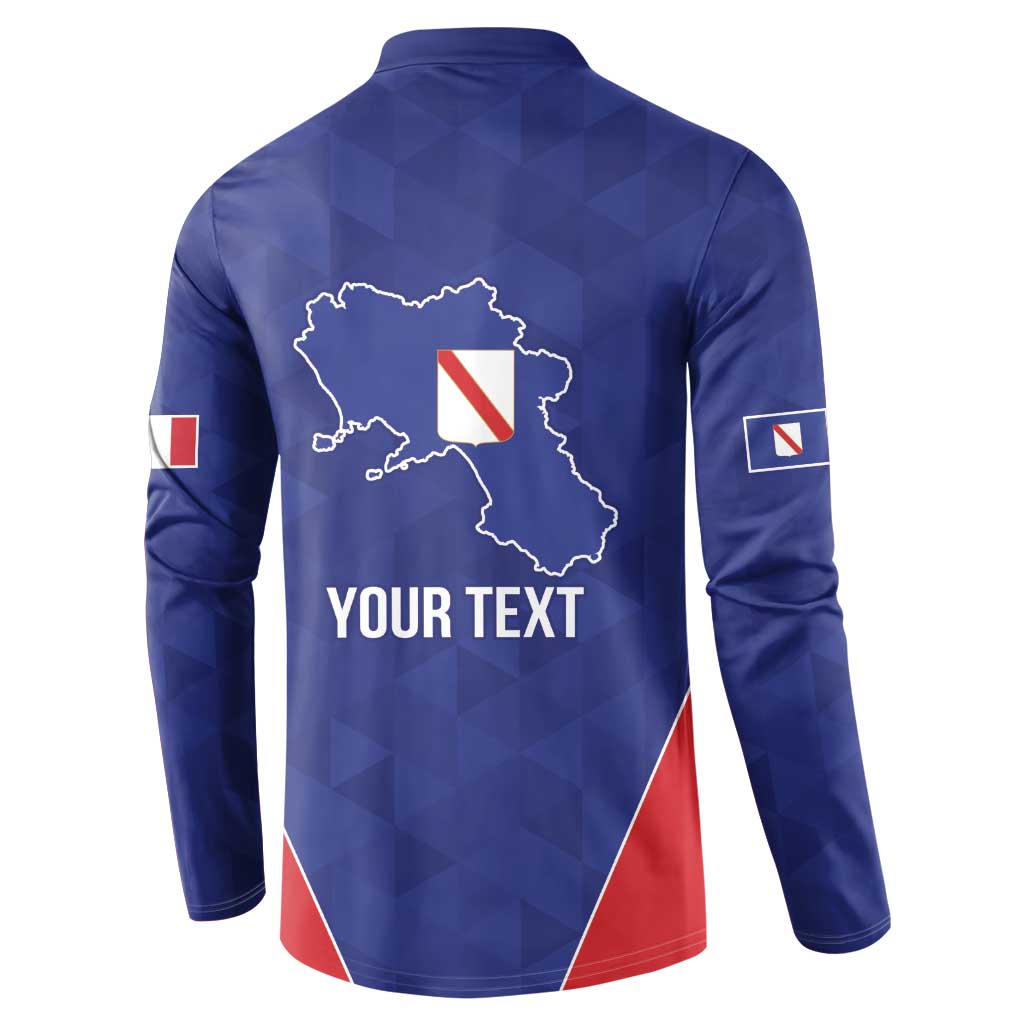 Personalized Italy Campania Button Sweatshirt Inspiration Flags Style