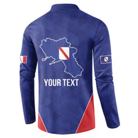 Personalized Italy Campania Button Sweatshirt Inspiration Flags Style