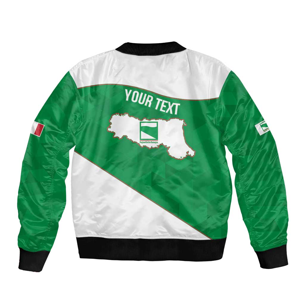 Personalized Italy Emilia-Romagna Bomber Jacket Inspiration Flags Style