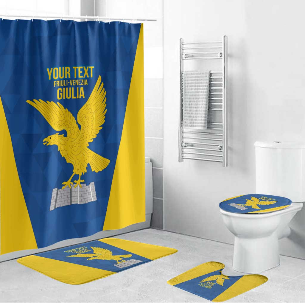 Personalized Italy Friuli-Venezia Giulia Bathroom Set Inspiration Flags Style - Wonder Print Shop