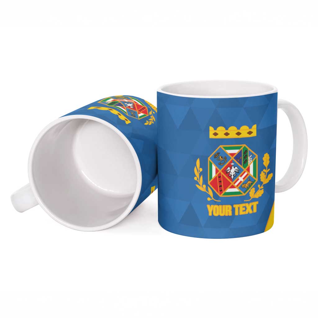 Personalized Italy Lazio Ceramic Mug Inspiration Flags Style - Wonder Print Shop