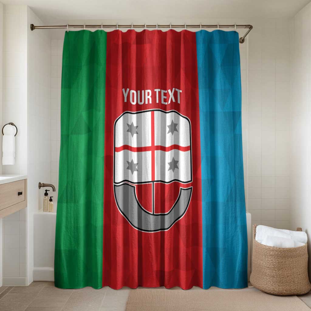 Personalized Italy Liguria Bathroom Set Inspiration Flags Style - Wonder Print Shop