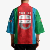 Personalized Italy Liguria Kimono Inspiration Flags Style - Wonder Print Shop