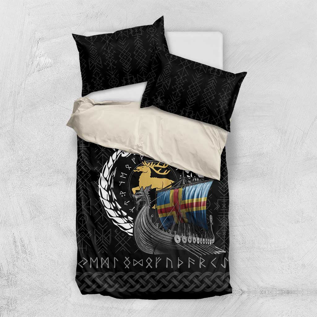 Aland Viking Drakkar Bedding Set Viking Blood - Wonder Print Shop
