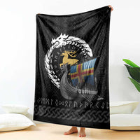 Aland Viking Drakkar Blanket Viking Blood - Wonder Print Shop