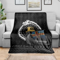 Aland Viking Drakkar Blanket Viking Blood - Wonder Print Shop