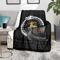 Aland Viking Drakkar Blanket Viking Blood - Wonder Print Shop
