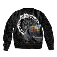 Aland Viking Drakkar Bomber Jacket Viking Blood - Wonder Print Shop