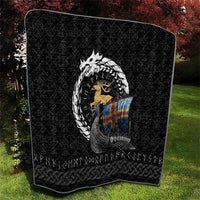 Aland Viking Drakkar Quilt Viking Blood - Wonder Print Shop