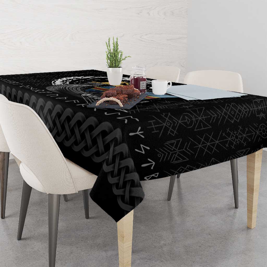 Aland Viking Drakkar Tablecloth Viking Blood - Wonder Print Shop