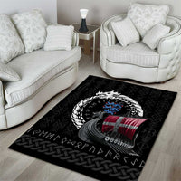 Denmark Viking Drakkar Area Rug Viking Blood - Wonder Print Shop