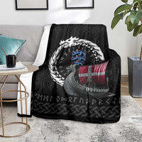 Denmark Viking Drakkar Blanket Viking Blood - Wonder Print Shop