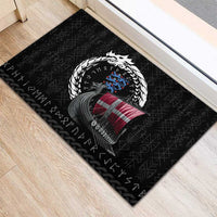 Denmark Viking Drakkar Rubber Doormat Viking Blood - Wonder Print Shop