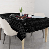 Denmark Viking Drakkar Tablecloth Viking Blood - Wonder Print Shop