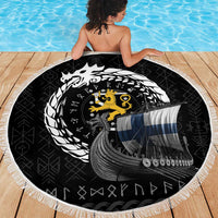 Finland Viking Drakkar Beach Blanket Viking Blood - Wonder Print Shop