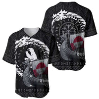 Greenland Viking Drakkar Baseball Jersey Viking Blood - Wonder Print Shop