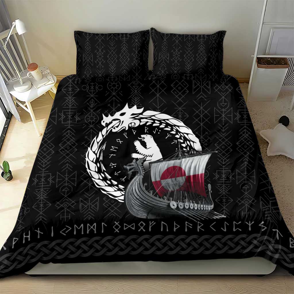 Greenland Viking Drakkar Bedding Set Viking Blood - Wonder Print Shop