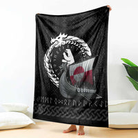 Greenland Viking Drakkar Blanket Viking Blood - Wonder Print Shop
