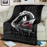 Greenland Viking Drakkar Blanket Viking Blood - Wonder Print Shop