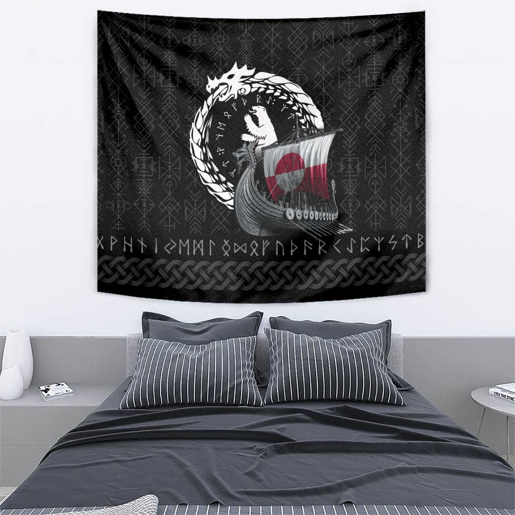 Greenland Viking Drakkar Tapestry Viking Blood - Wonder Print Shop