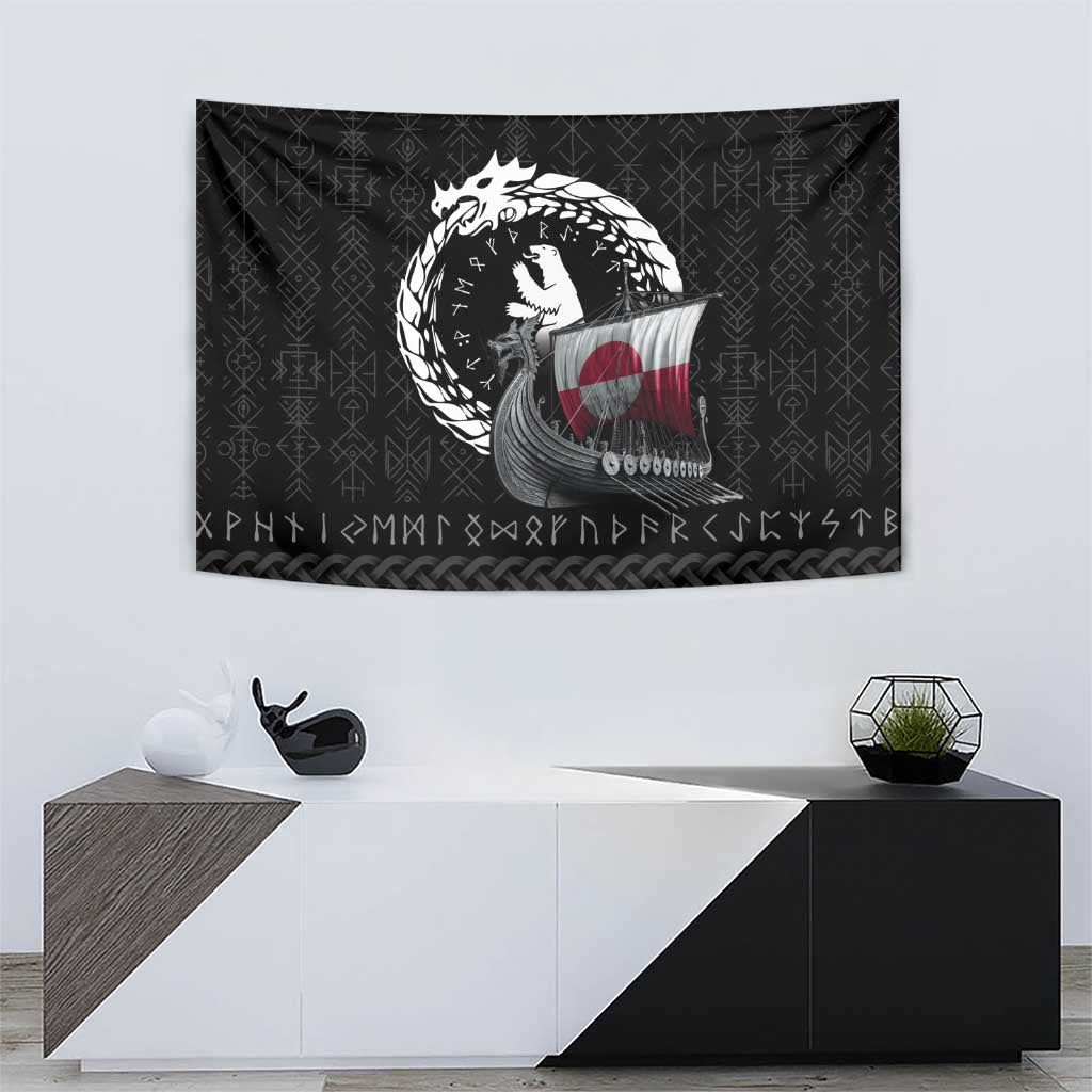 Greenland Viking Drakkar Tapestry Viking Blood - Wonder Print Shop