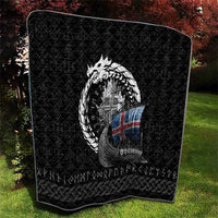 Iceland Viking Drakkar Quilt Viking Blood - Wonder Print Shop