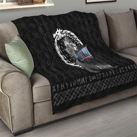 Iceland Viking Drakkar Quilt Viking Blood - Wonder Print Shop